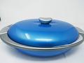 INDIT Oval Glass 2400ML Food Server